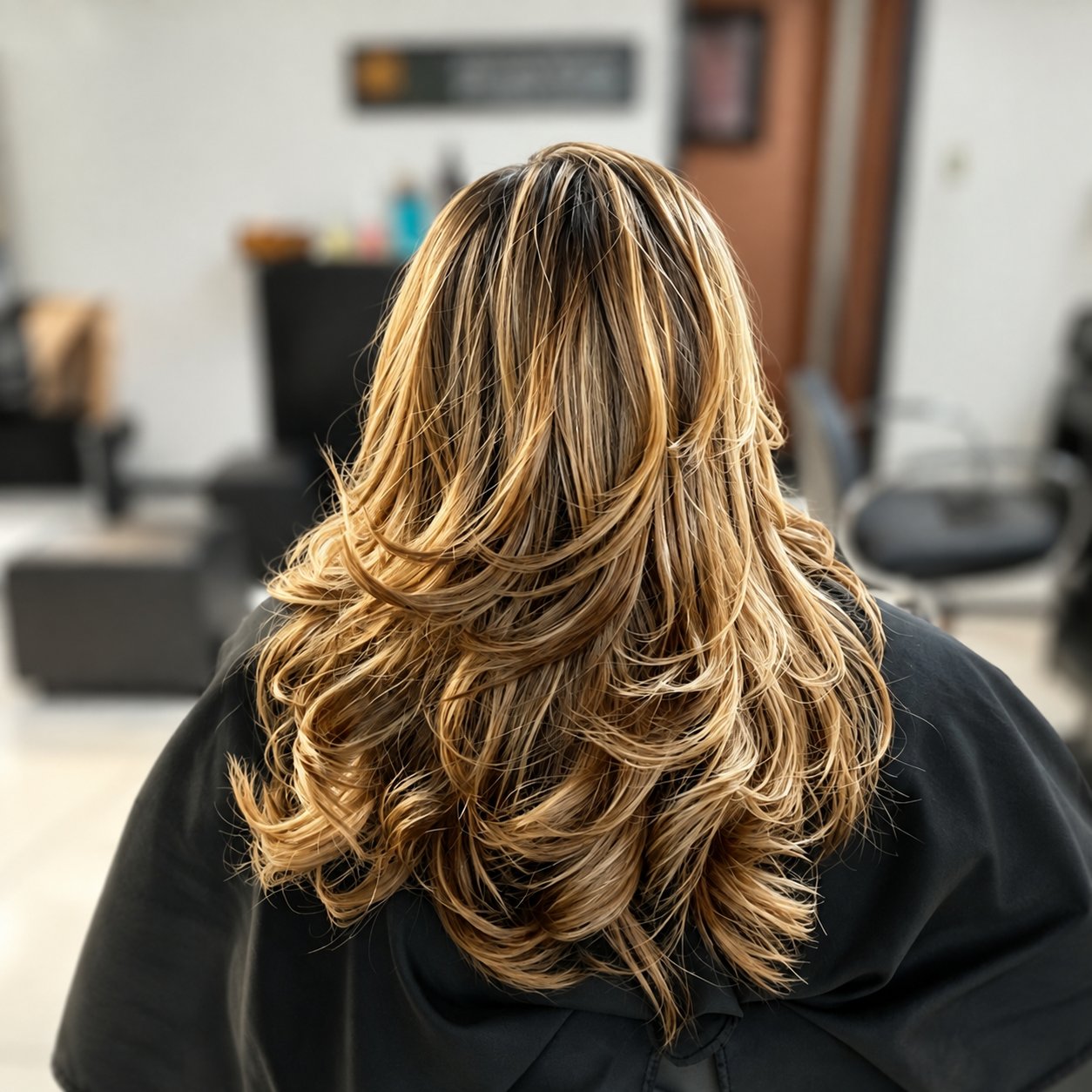 Loiros e platinados feitos no salão Estética Hair7